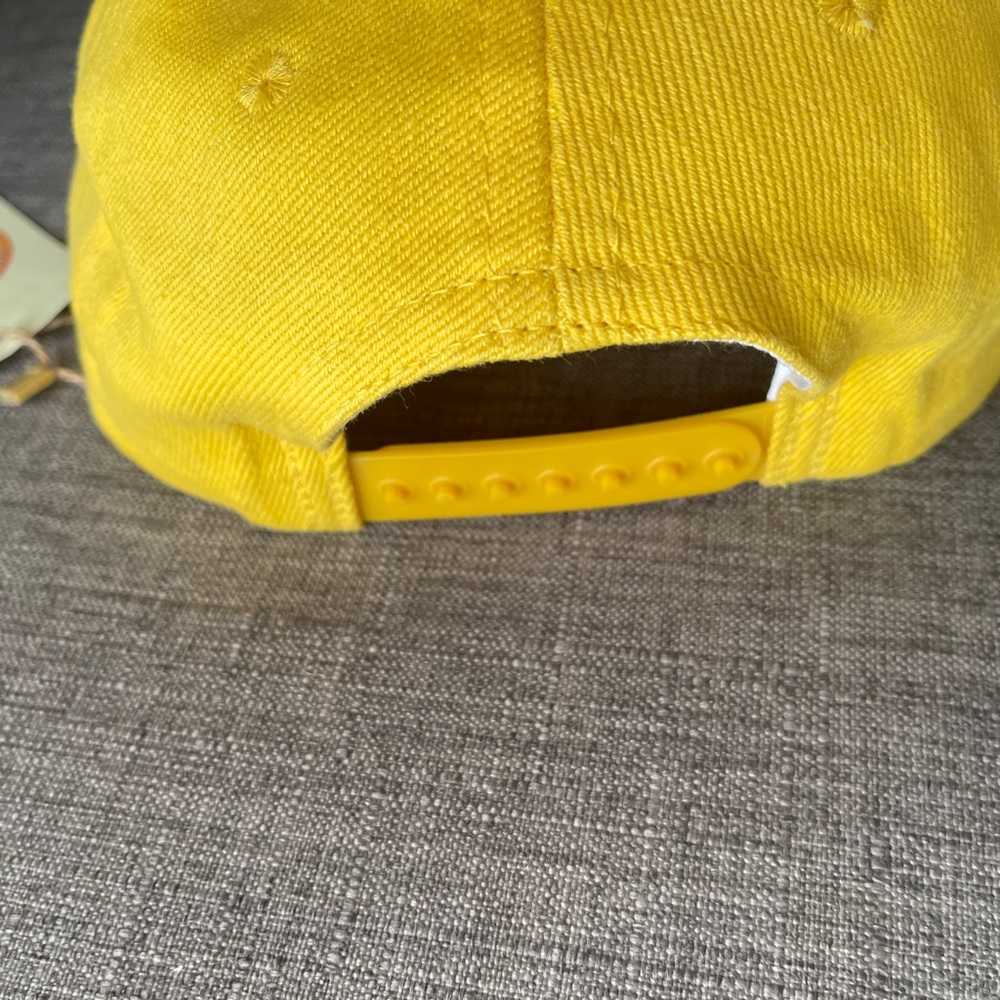 Jungmaven Yellow Hemp-Cotton Baseball Cap – Made in USA - Picture 3 of 4